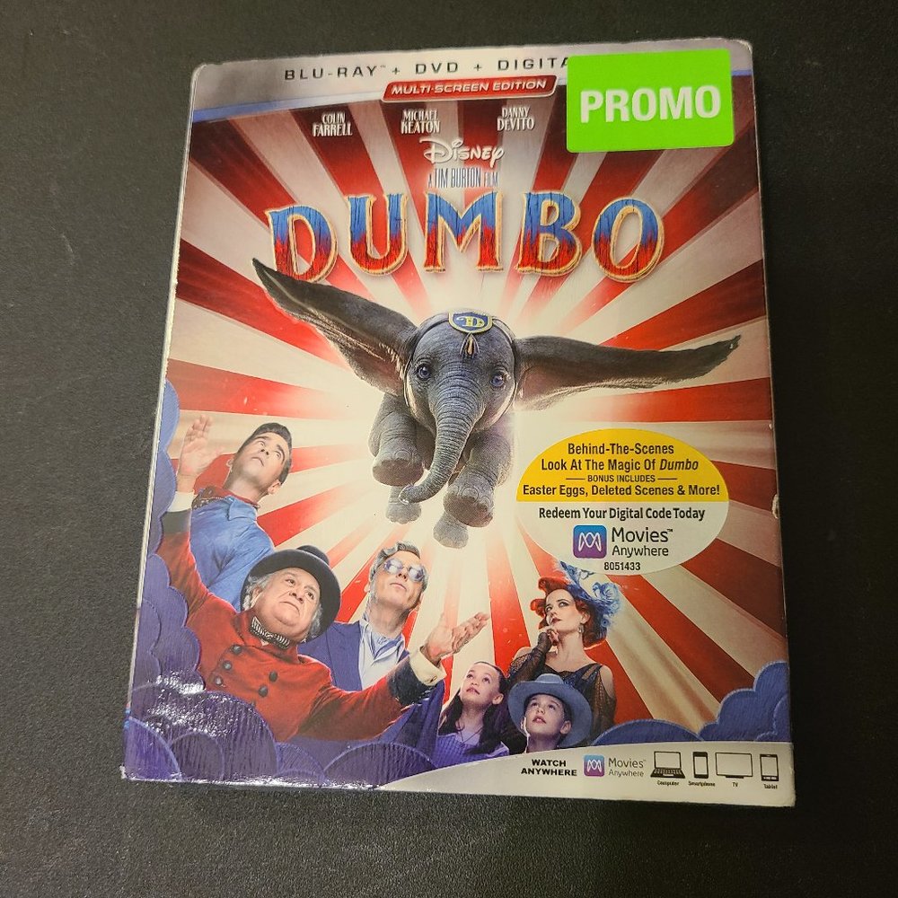 NWT: 2019 Disney A Tim Burton Film "Dumbo"